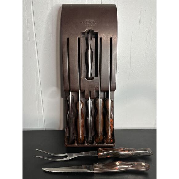 Cutco Other - CUTCO Vintage Knife Set Knives 1022 1024 1025 1720 1721 1723 1727 With Holder